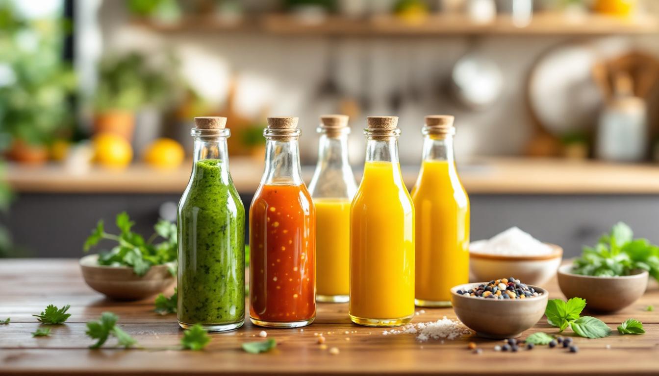 découvrez des sauces et assaisonnements savoureux pour sublimer vos plats sans les alourdir. des idées légères et pleines de goût pour transformer vos repas au quotidien !