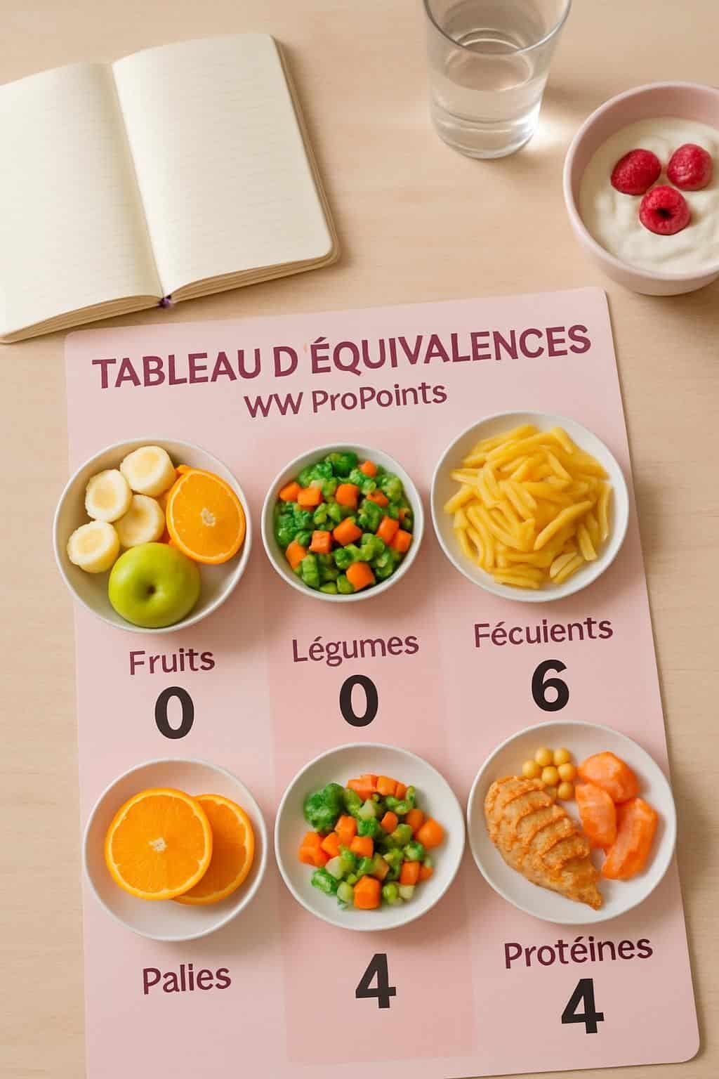 Découvrez la liste alimentaire de base ProPoints Weight Watchers pour suivre facilement votre régime et atteindre vos objectifs de perte de poids de manière saine et équilibrée.